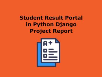 student-result-portal-report