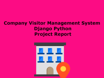 cvms-django-mysql-project-report
