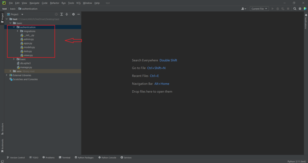 Djnago File Structure 2