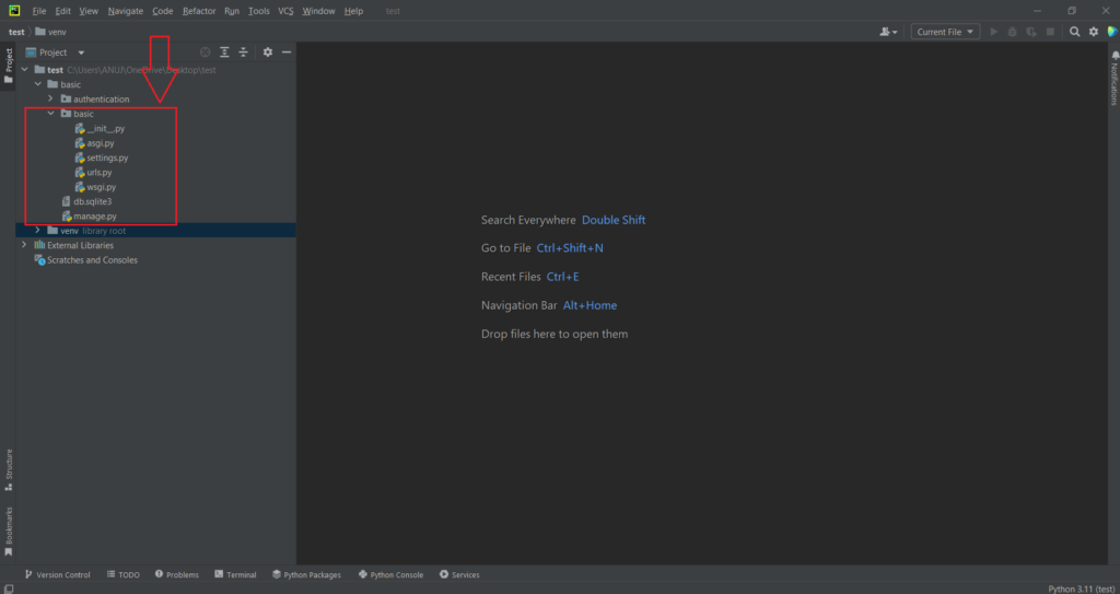 Django File Structure 1