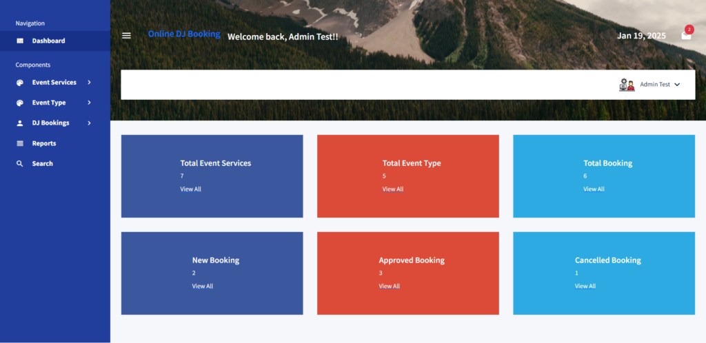 ODJBS Django Dashboard