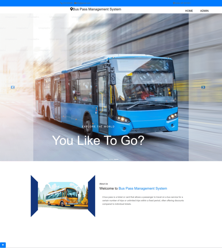 BPMS Django Home Page