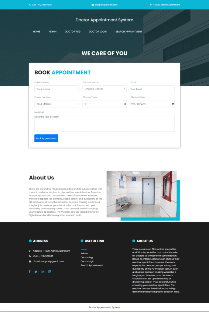 DOCAPPS Django Home Page