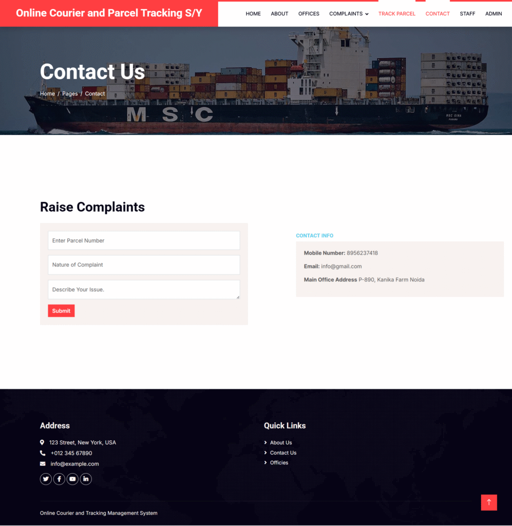 OCPTSY Django Home Page