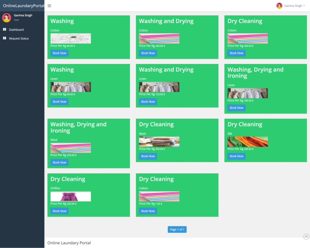 OLP Django Serivce Offered
