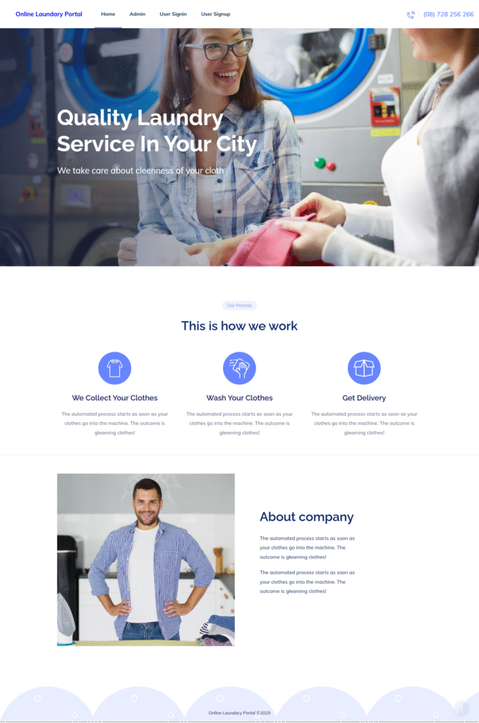 OLP Django Home Page